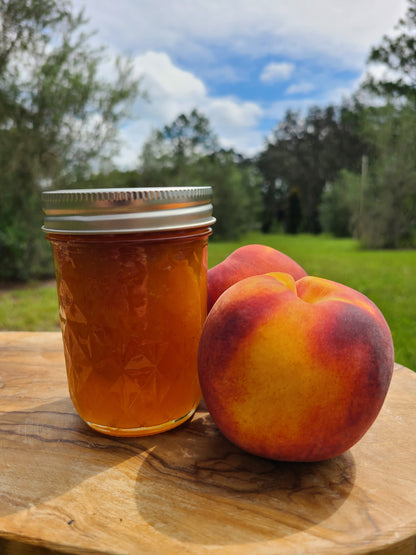 Peach Jam with Cinnamon