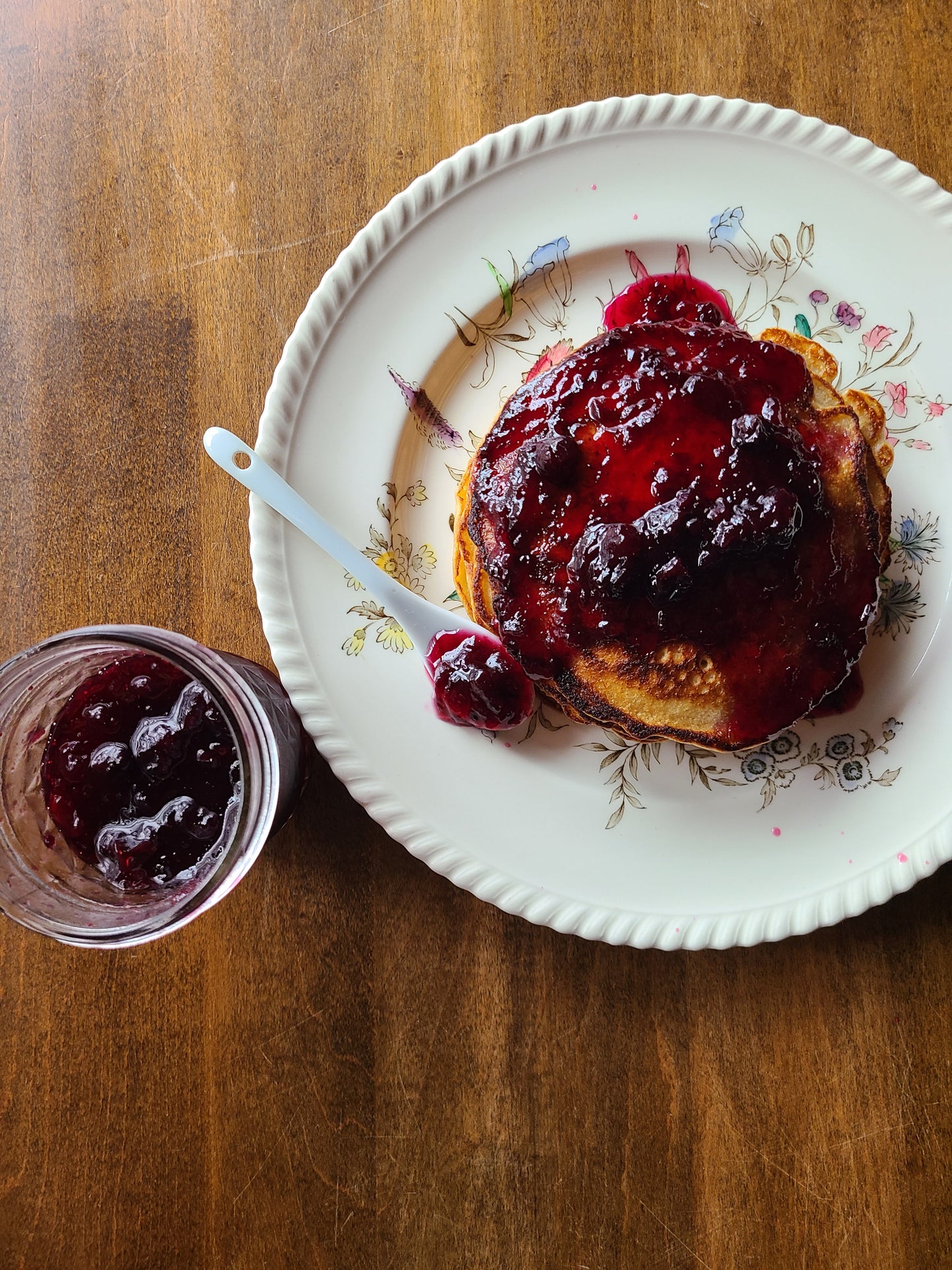 Blueberry Pineapple Passionfruit Vanilla Bean Jammy Sauce