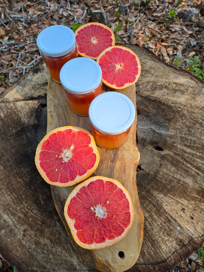 Pink Grapefruit Jelly- Low sugar