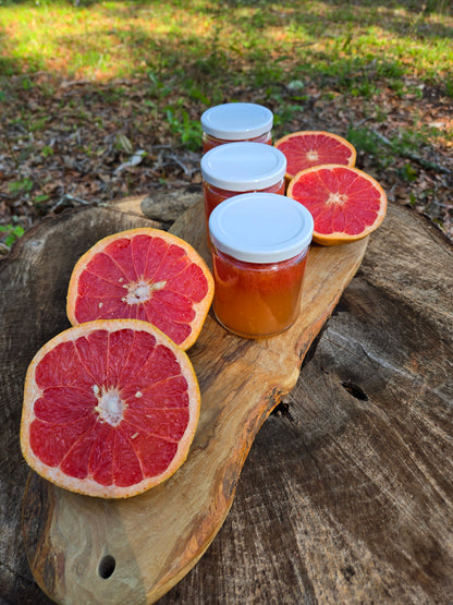 Pink Grapefruit Jelly- Low sugar