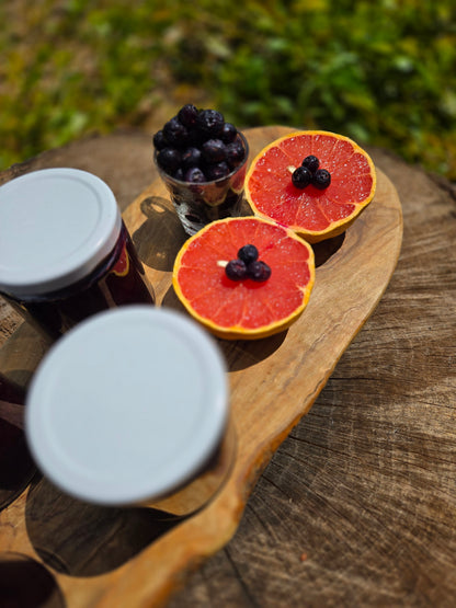 Blueberry Grapefruit Jam- Low sugar