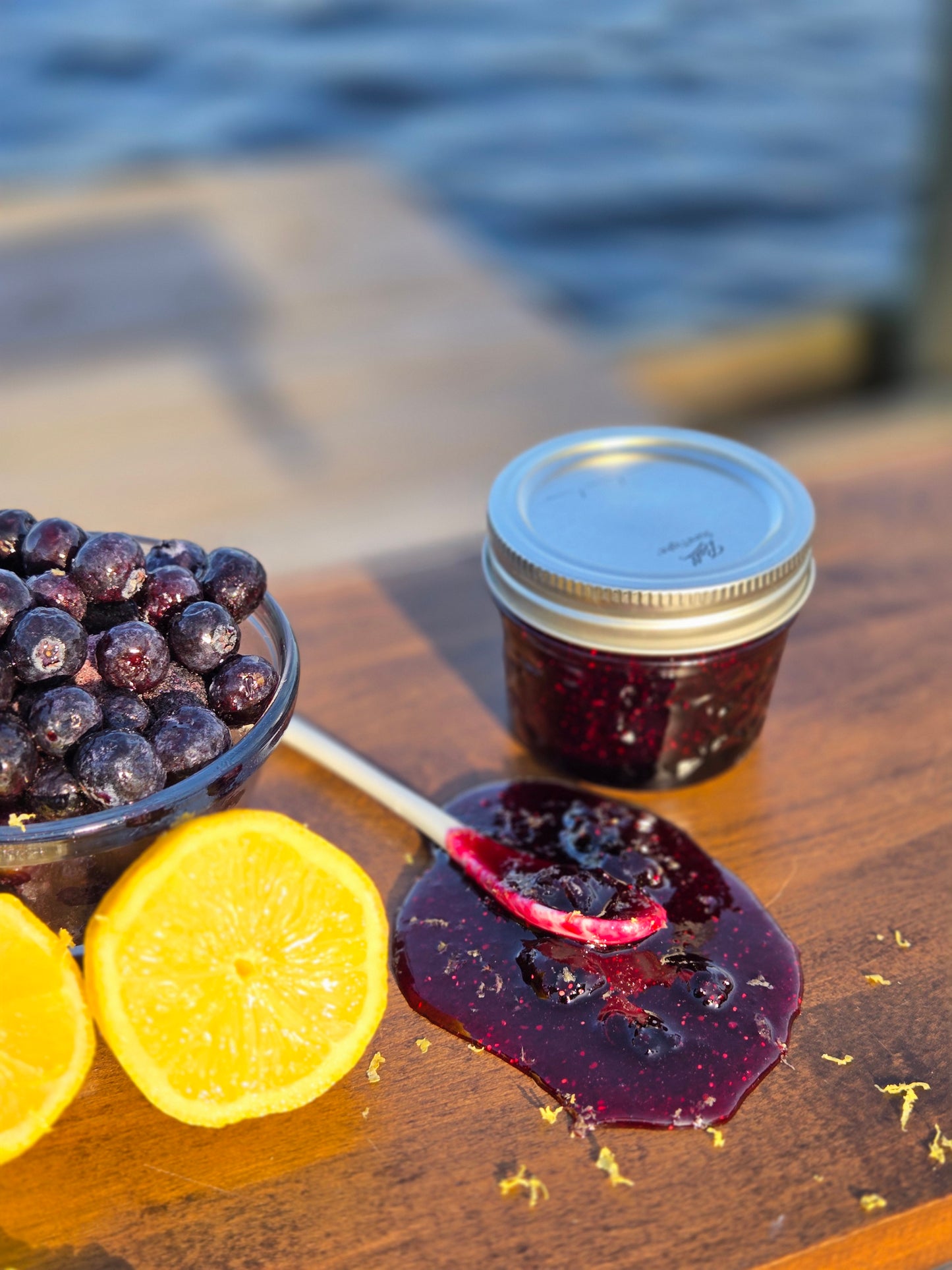 Blueberry Lemon Jam – Whole Berry Preserve