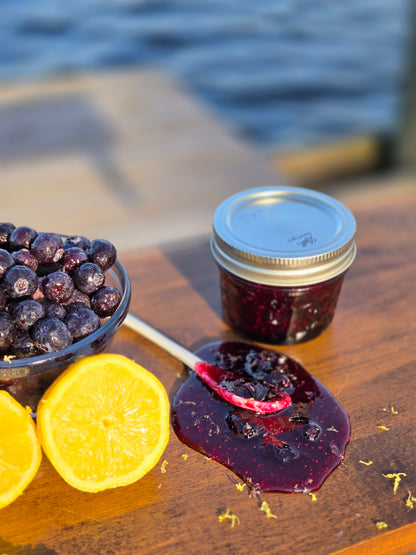 Blueberry Lemon Jam – Whole Berry Preserve
