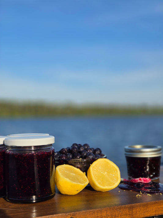 Blueberry Lemon Jam – Whole Berry Preserve