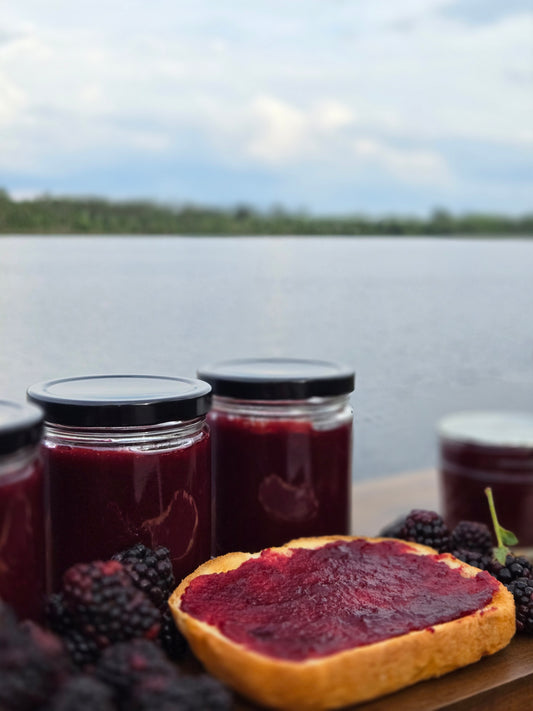 Seedless Blackberry Spread- Low Sugar